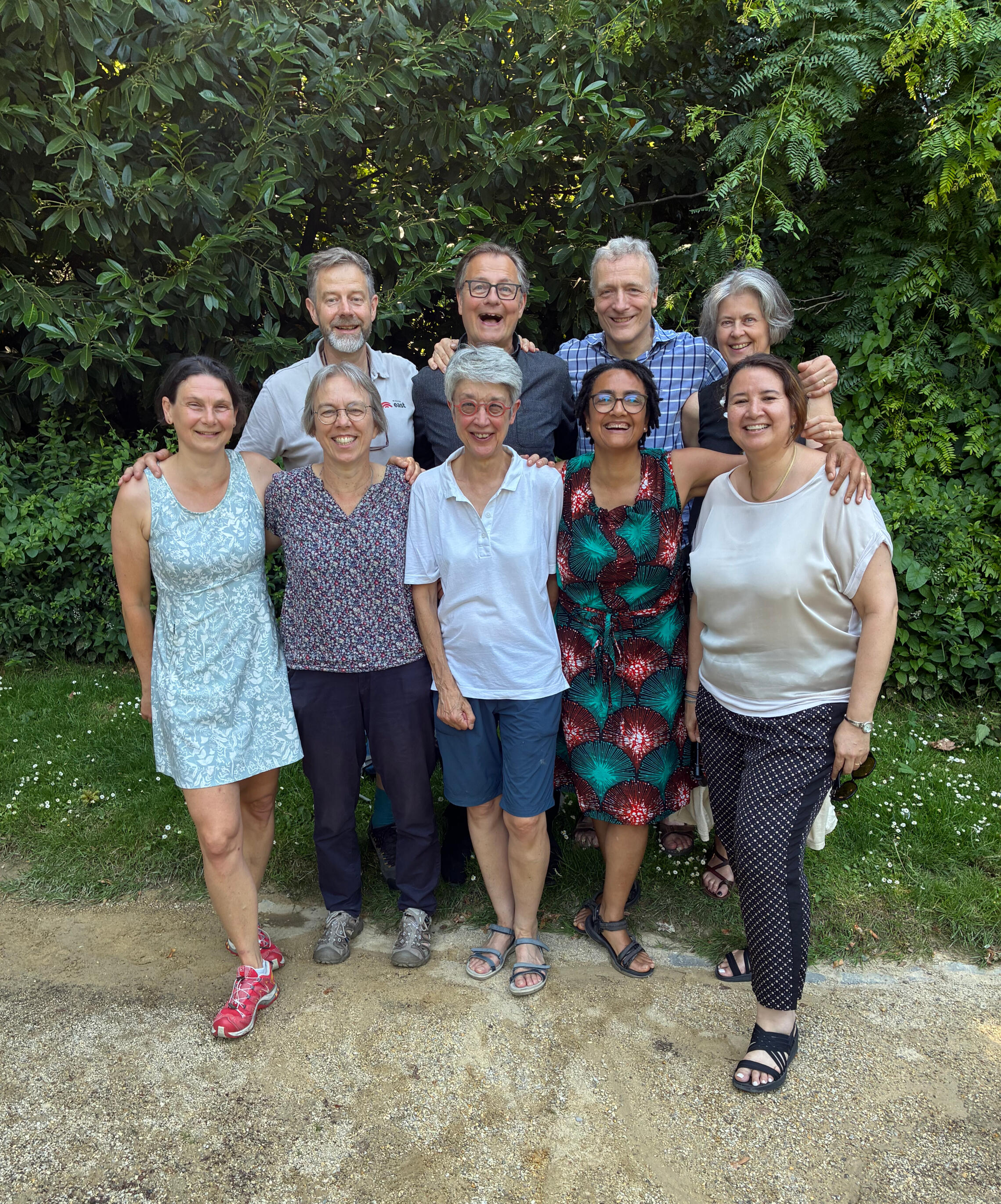 Photo of some members of the cohousingcrew